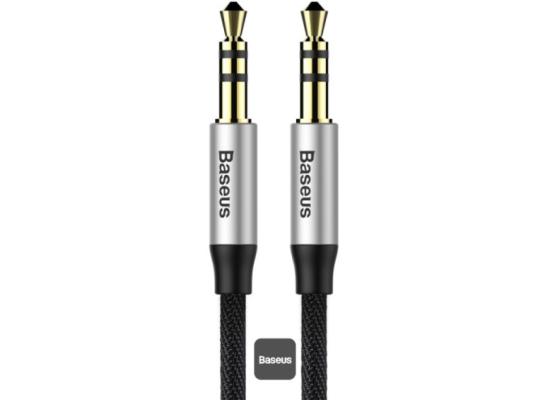 Baseus Yiven M30 Audio Cable Male to Male 3.5mm Aux Cable 1.5M - Black